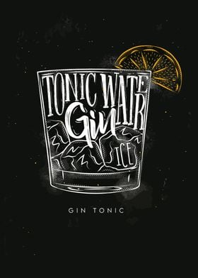 Gin and Tonic water