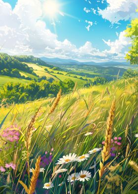 Wild Flowers Anime 