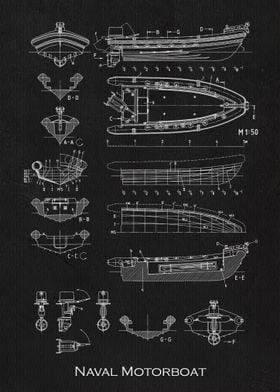 Naval Motorboat