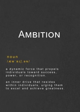 Motivational Ambition