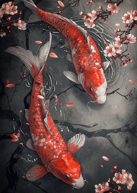 Koi Fish Japan