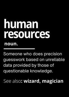 Human resources definition