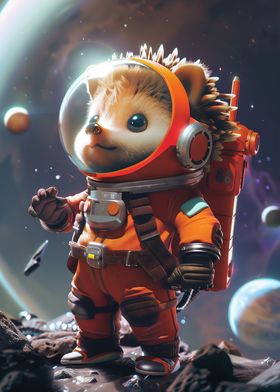 Hedgehog Space Adventurer