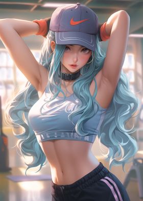 Anime Fitness Girl