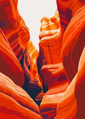 Antelope Canyon Minimalist