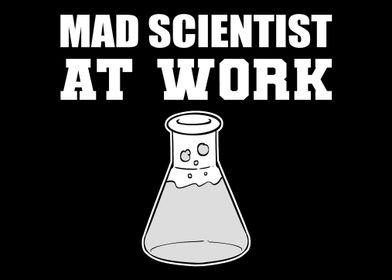 Mad Scientist Science Prof