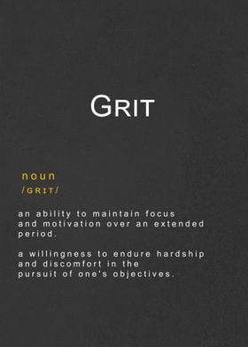 Motivational Grit