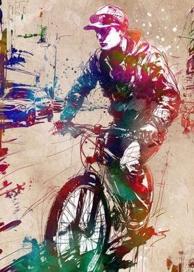 Cycling sport art 2