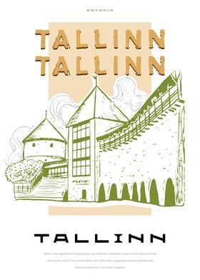 Tallinn Estonia big city