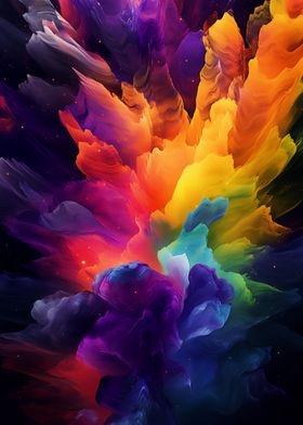 Abstract Colorful Art