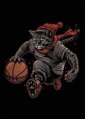 Cat Basketball Sports