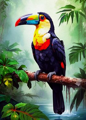 Toucan in The Forest