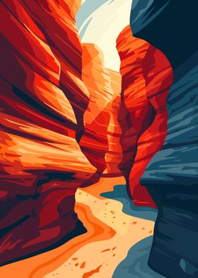 Arizona Canyon Minimalist