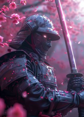 Japanese Samurai Sakura