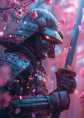 Japanese Samurai Sakura