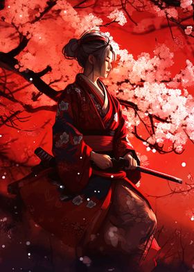 Cherry Blossom Samurai