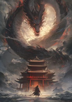 Samurai vs Dragon