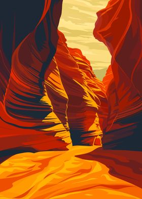 Antelope Canyon Minimalist