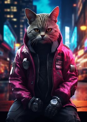 Cat Cyberpunk