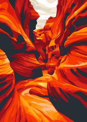 Antelope Canyon Minimalist