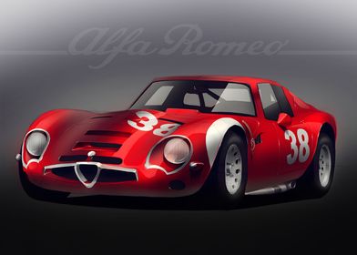 Alfa Romeo Giulia TZ2