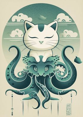 Cat Octopus Animal