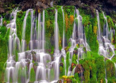 Lakes Croatia Waterfall