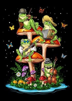Mushroom Frogs