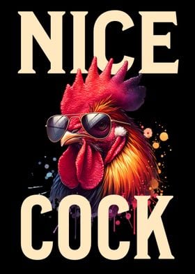 Chicken Farming Funny Cock