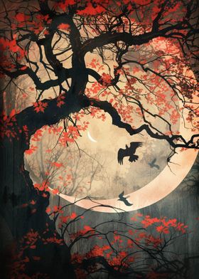 Cherry Blossom Moon