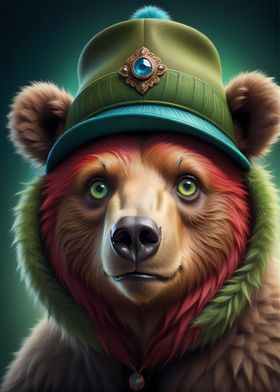 Bear with Hat