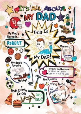 All About My Dad Poster