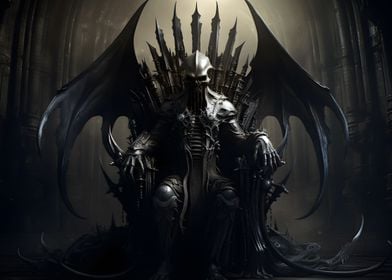 Cthulhu Throne Metal Art