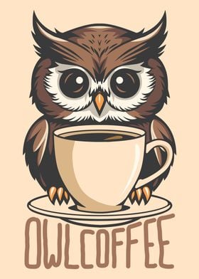 Owl and Coffee