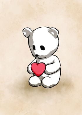 Teddy with Heart