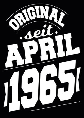 April 1965 59 Jahre