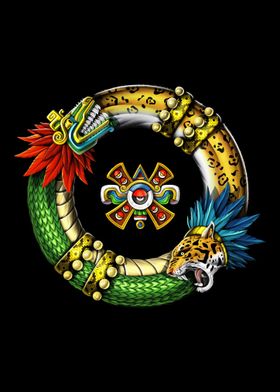 Aztec Quetzalcoatl Jaguar