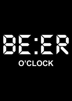 Beer o clock minimalist