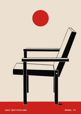 Bauhaus Chair Wall Art