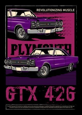 Classic GTX 426 Muscle Car