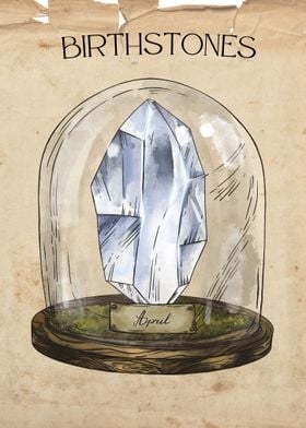 april crystal poster