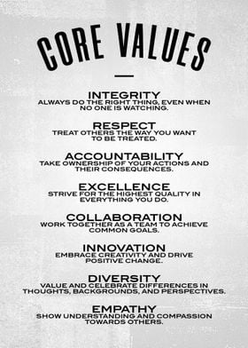 Core Values