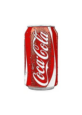 Cartoon Style Coke Can
