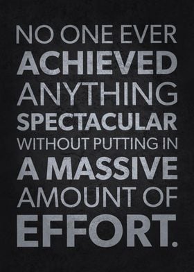 Achieve With Effort