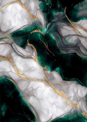 white marble gold abstract