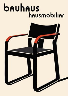 Bauhaus Furniture Poster