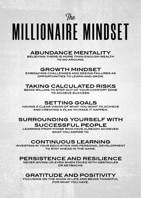 The Millionaire Mindset