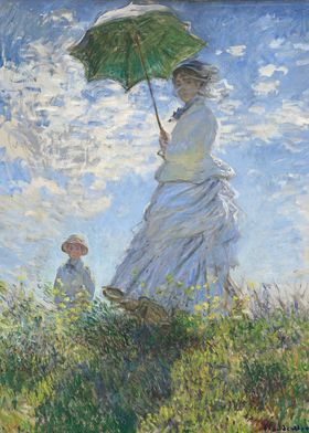 Claude Monet Painting