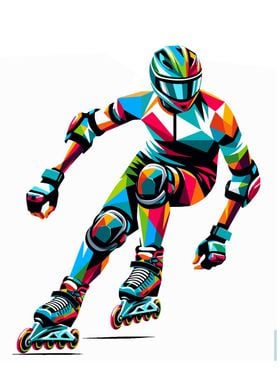 Inline skating wpap