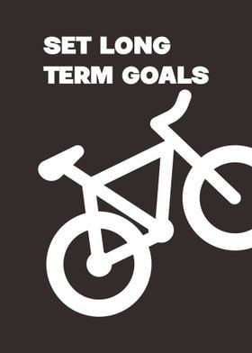set long term goals